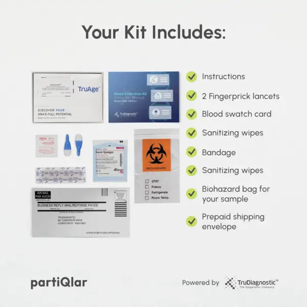 TruAge Komplettes Testkit