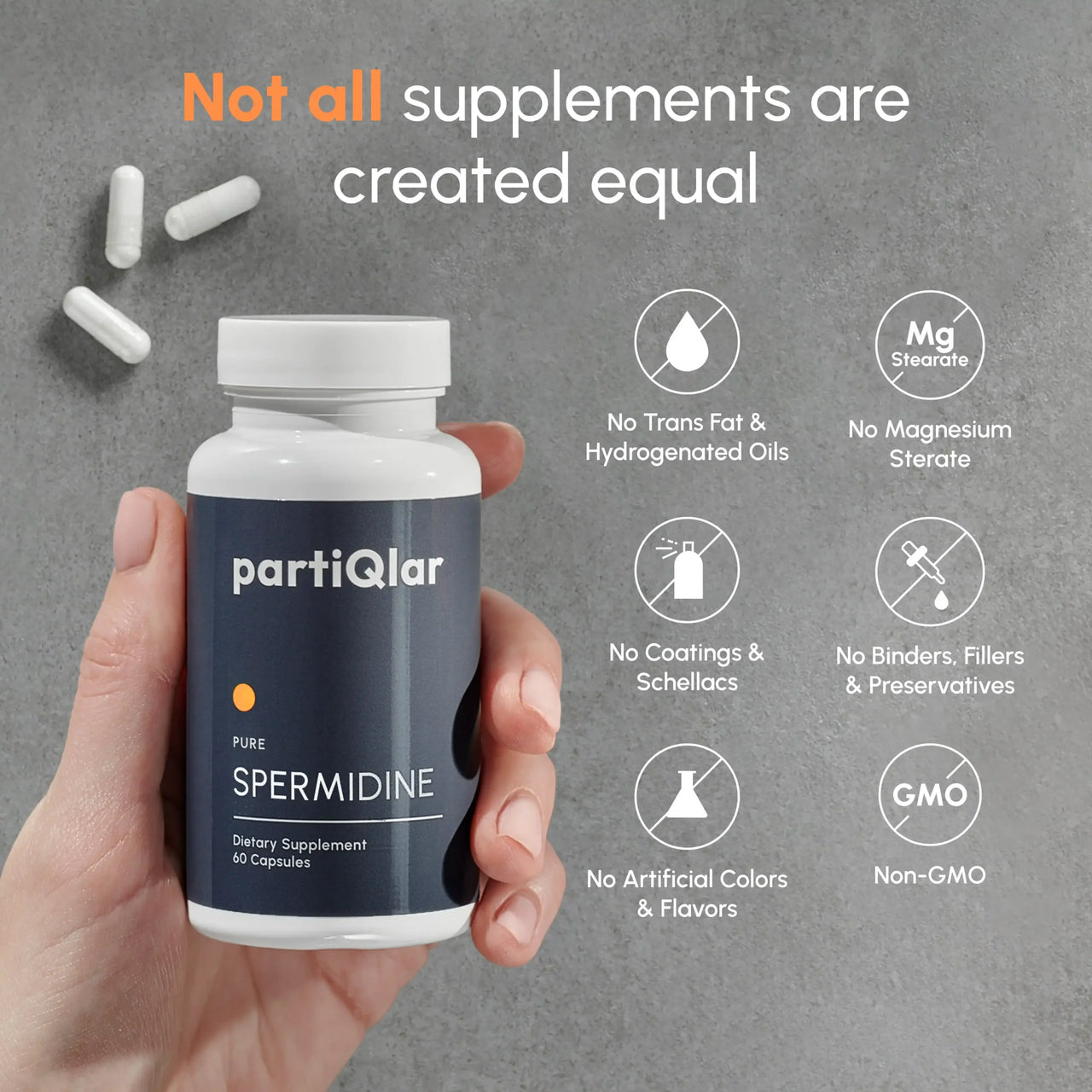 Reines Spermidin